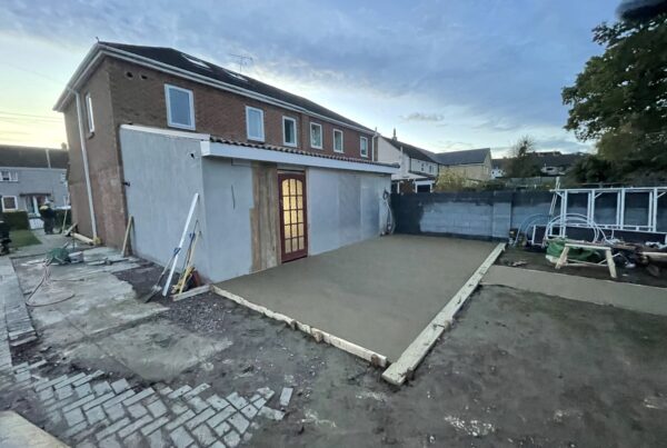 Spacious home extension with modern open-plan design in Bristol.