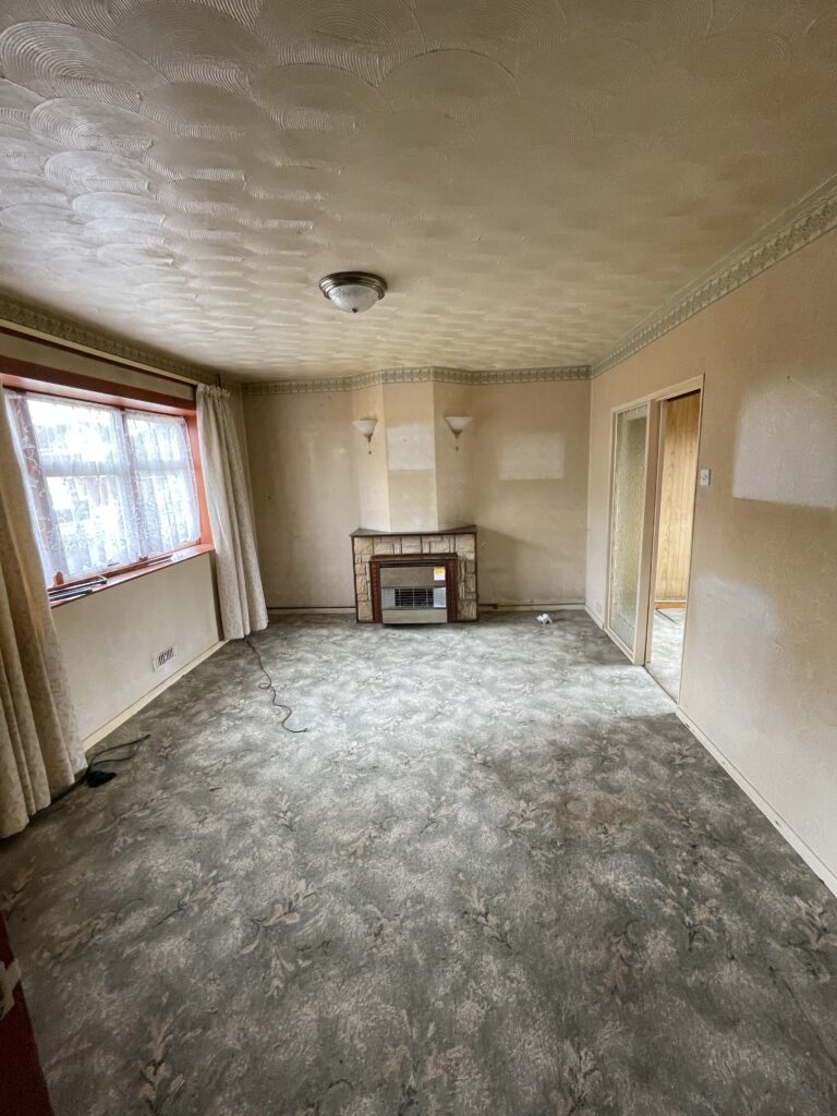 Open-plan living area in renovated Bristol property